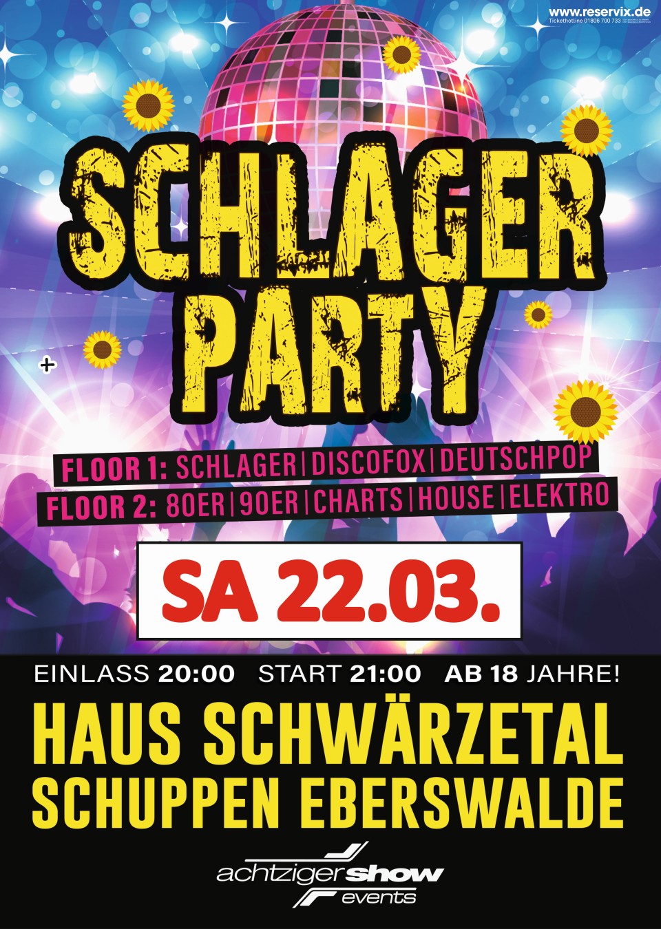 Schlager Party Schwärzetal Eberswalde