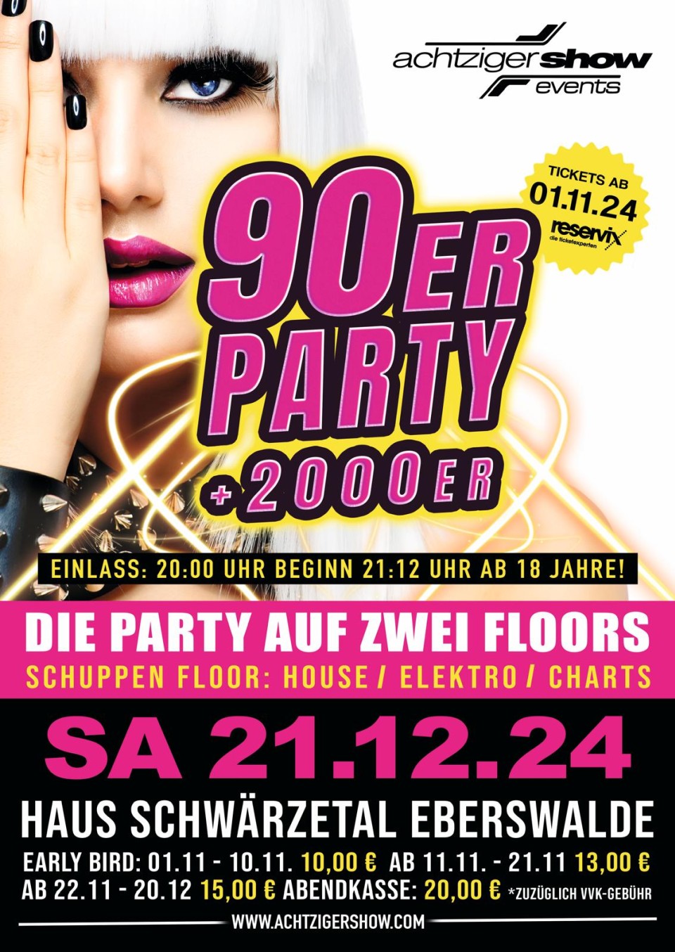 Achtzigershow Haus Schwärzetal Eberswalde 21.12.2024